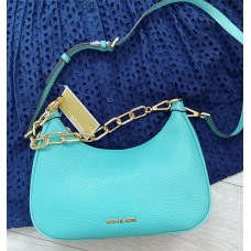 Michael Kors pochette crossbody tyrkysová